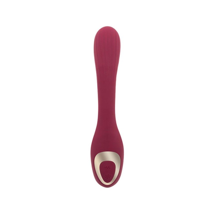 Vista trasera del Dual Suction granate con detalles de ABS de Spleasures Premium Line