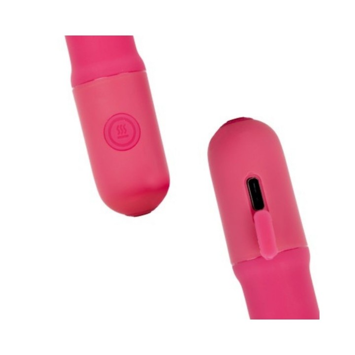 El nuevo Lithea Pro de Pleasure recargable con USB-C y botón independiente para la función calor.