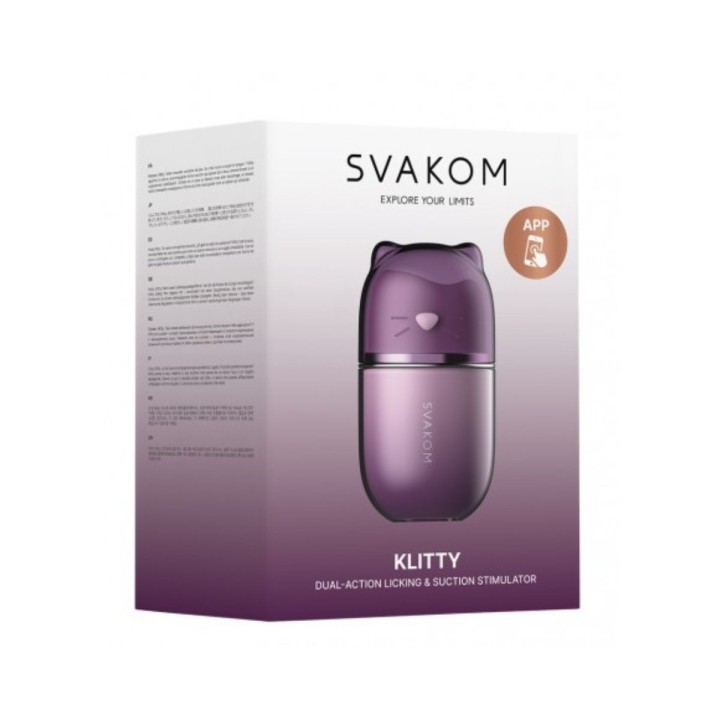 Packaging del Klitty de Svakom