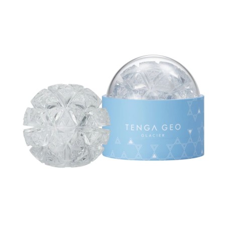 Presentación del Geo Glacier en su packaging oficial de Tenga