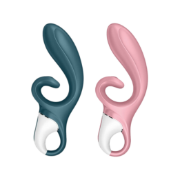 SATISFYER HUG ME VIBRADOR RABBIT - ROSA