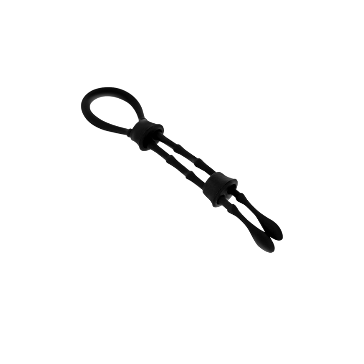 OHMAMA CUERDA-ANILLO PARA PENE Y TESTICULOS SILICONA