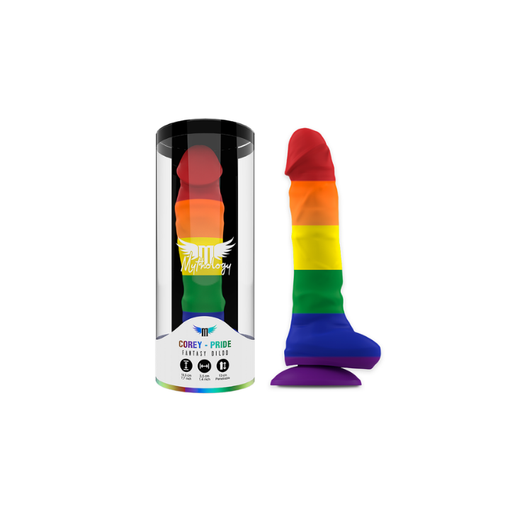 MYTHOLOGY COREY PRIDE DILDO L