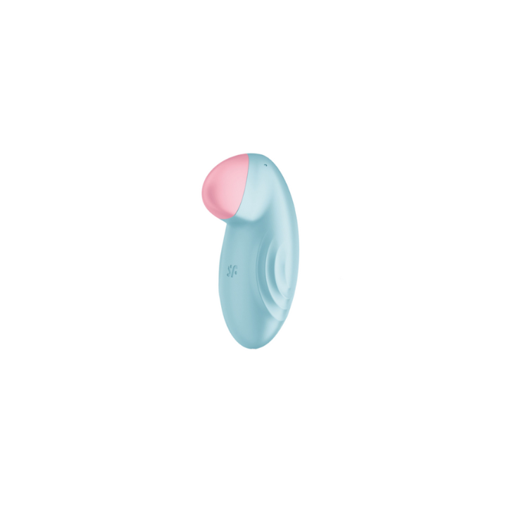 SATISFYER TROPICAL TIP VIBRADOR LAY-ON - AZUL