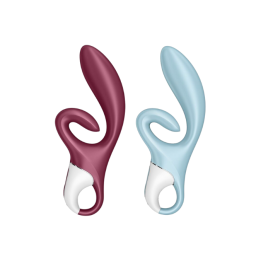 SATISFYER TOUCH ME VIBRADOR RABBIT - AZUL
