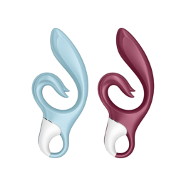 SATISFYER LOVE ME VIBRADOR RABBIT - AZUL