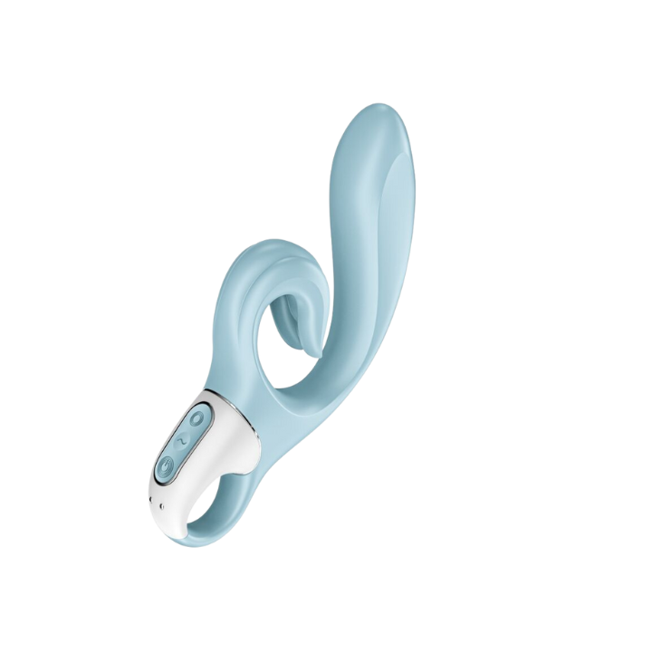 SATISFYER LOVE ME VIBRADOR RABBIT - AZUL