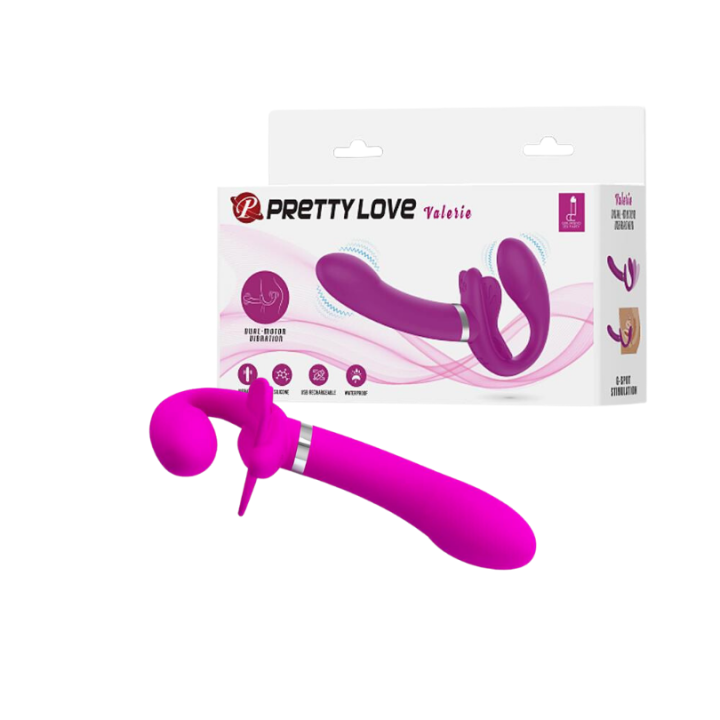 VALERIE VIBRADOR PARA PAREJAS SIN ARNÉS USB