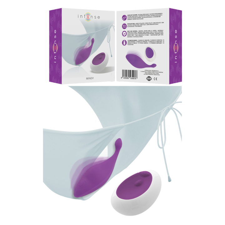 INTENSE - MINDY PANTIE CONTROL REMOTO MORADO