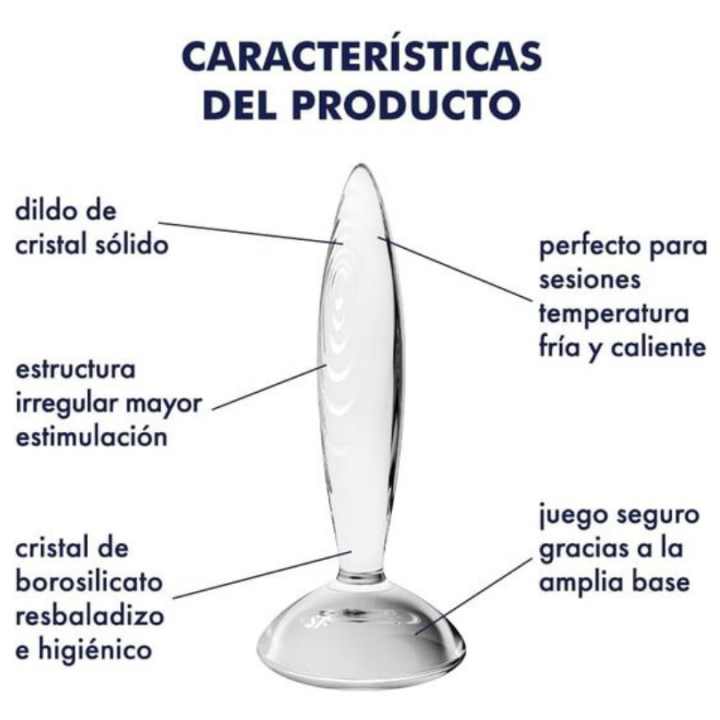 SATISFYER SPARKLING CRYSTAL - TRANSPARENTE