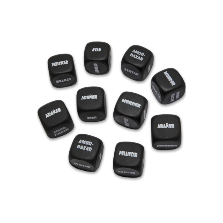 DIABLO PICANTE - DADO NEGRO SADO 3 x 3 MM