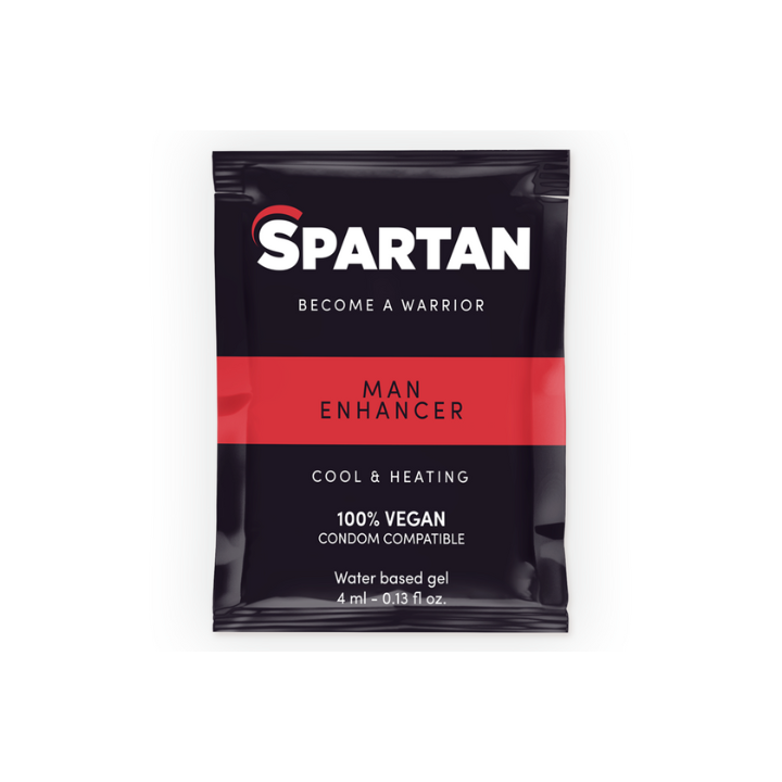SPARTAN - GEL POTENCIADOR ERECCIÓN EFECTO FRÍO-CALOR 100% VEGANO 4ML
