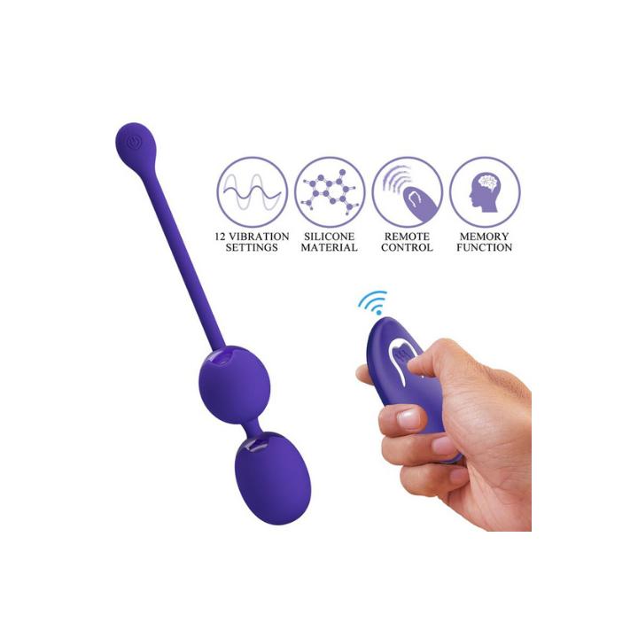 PRETTY LOVE - WILLIE YOUTH BOLAS CONTROL REMOTO & VIBRACION VIOLETA