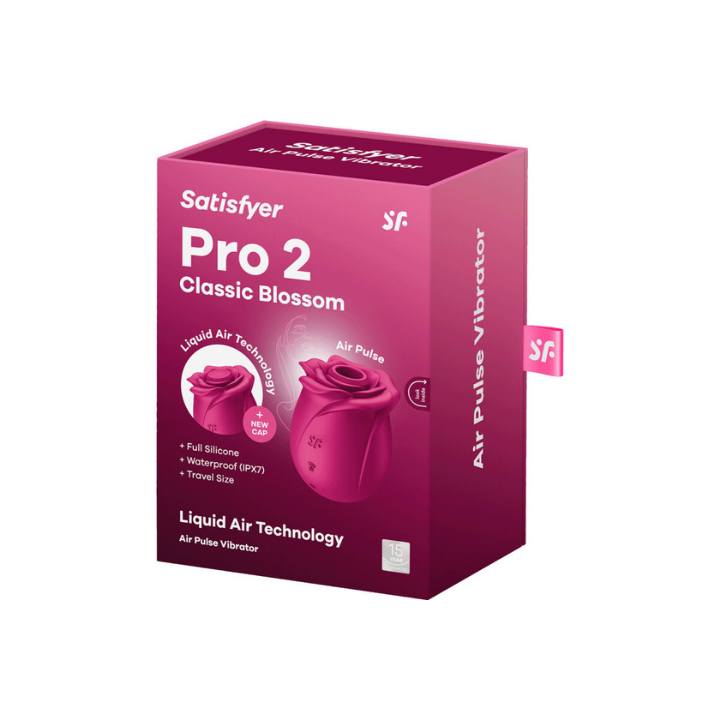 SATISFYER - AIR PULSE PRO 2 CLASSIC BLOSSOM VIBRADOR