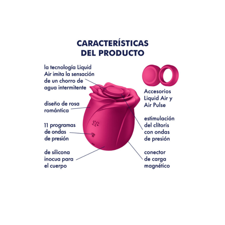 SATISFYER - AIR PULSE PRO 2 CLASSIC BLOSSOM VIBRADOR