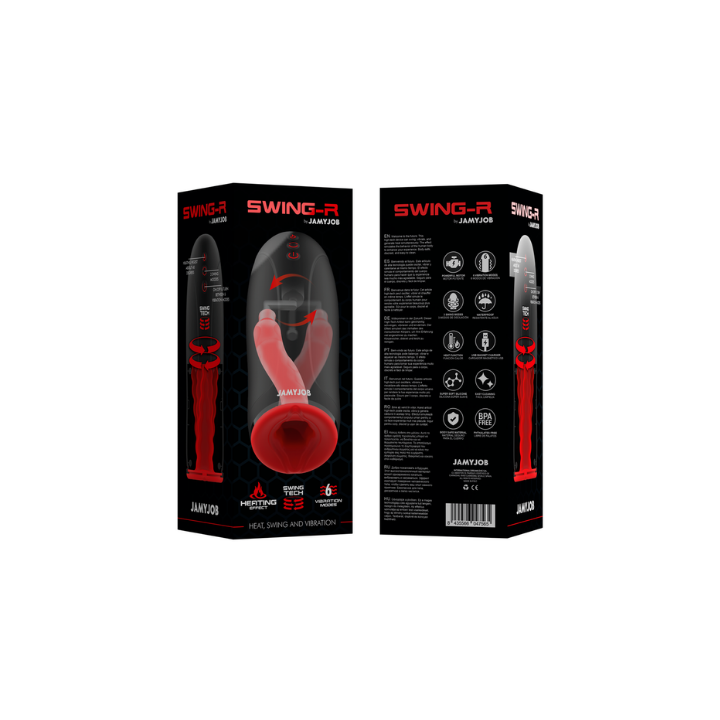 JAMYJOB - SWING-R MASTURBADOR DE CALOR, OSCILACIÓN Y VIBRACIÓN