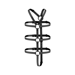 FETISH SUBMISSIVE BONDAGE - ARNÉS AJUSTABLE TORSO Y BRAZOS