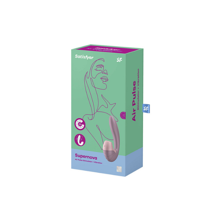 SATISFYER SUPERNOVA VIBRADOR INSERTABLE CON AIR PULSE
