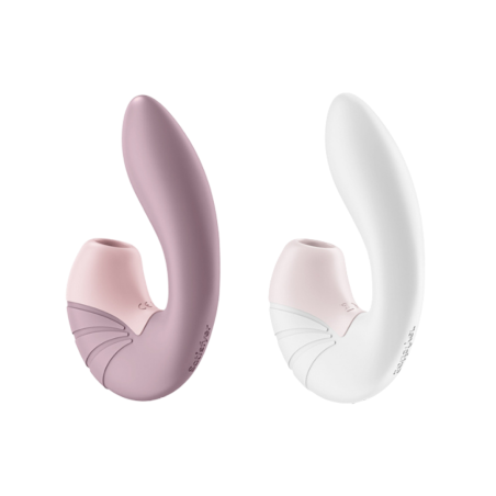 Satisfyer — Supernova vibrador insertable con Air pulse — rosa - blanco