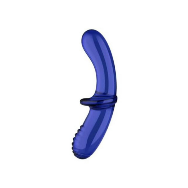 SATISFYER DOUBLE CRYSTAL - AZUL