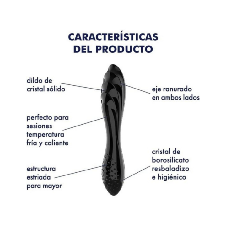 SATISFYER DAZZLING CRYSTAL 1 - NEGRO