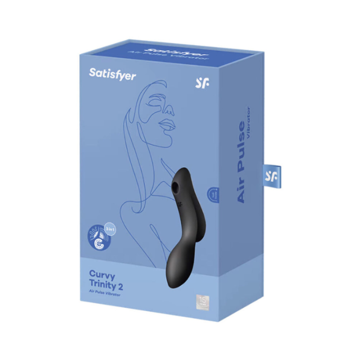 SATISFYER CURVY TRINITY 2 ESTIMULADOR Y VIBRADOR