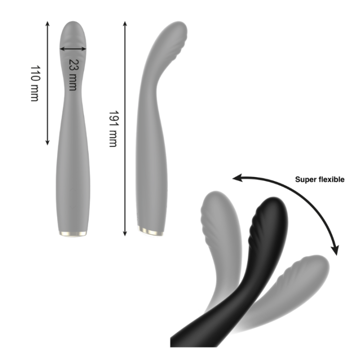 IBIZA - POWERFUL SPECIAL G SPOT FLEXIBLE VIBRATOR