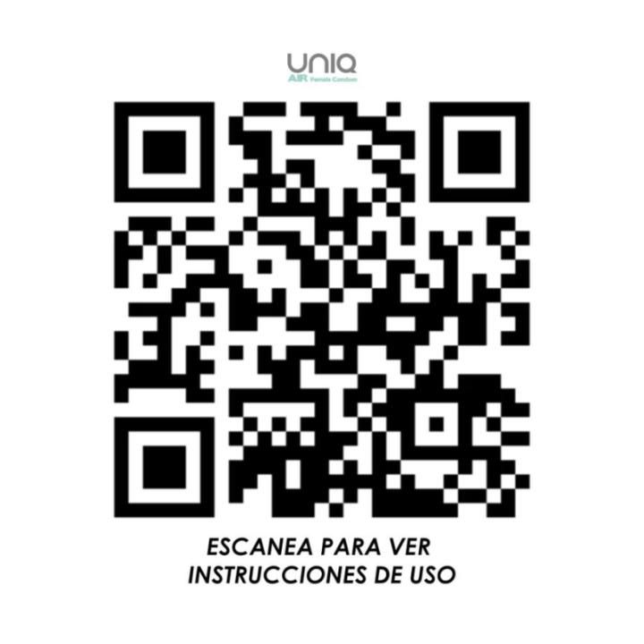 UNIQ - AIR PRESERVATIVO FEMENINO SIN LATEX 3 UNIDADES