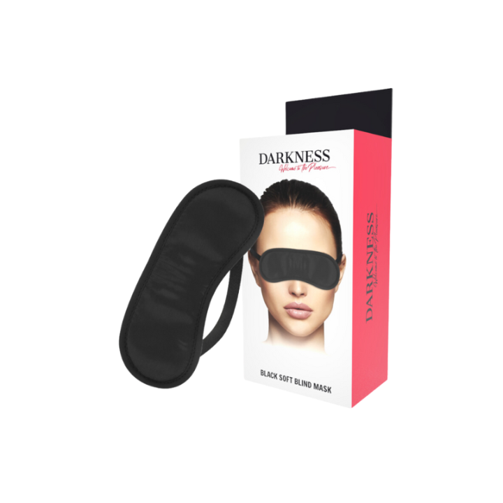 DARKNESS - MÁSCARA ANTIFAZ NEGRO RECTO