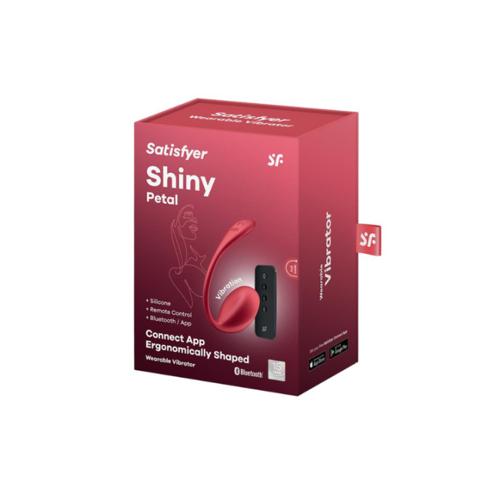 SATISFYER SHINY PETAL CON APP SATISFYER CONNECT ROJO