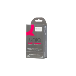 UNIQ - LADY CONDOM PRESERVATIVOS FEMENINOS CON LIGUERO SIN LATEX 3 UNIDADES