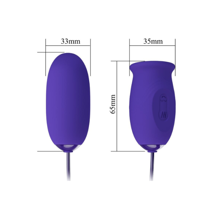 PRETTY LOVE - DAISY YOUTH ESTIMULADOR VIBRADOR RECARGABLE VIOLETA