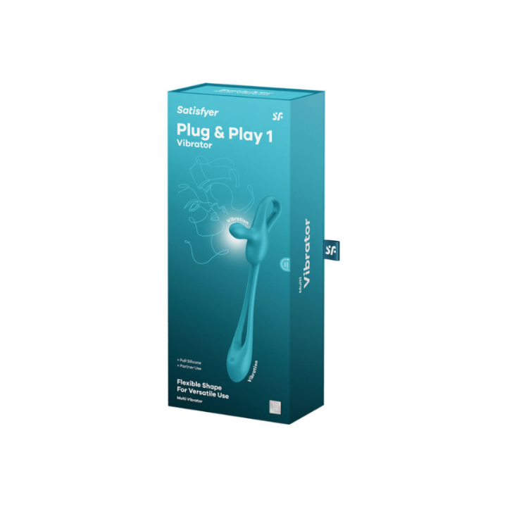 SATISFYER - PLUG & PLAY 1 MULTIVIBRADOR FLEXIBLE
