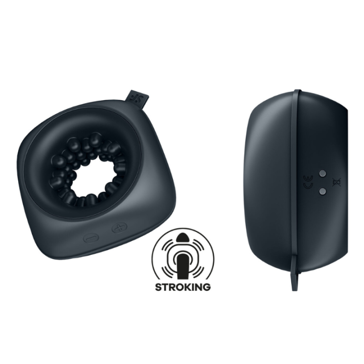 SATISFYER - RING STROKER MASTURBADOR & VIBRADOR