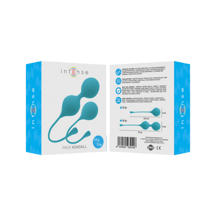 INTENSE - BOLAS KEGEL PACK KENDALL AZUL