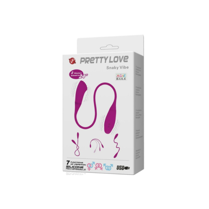 PRETTY LOVE - SMART SNAKY VIBE VIBRADOR 2 MOTORES