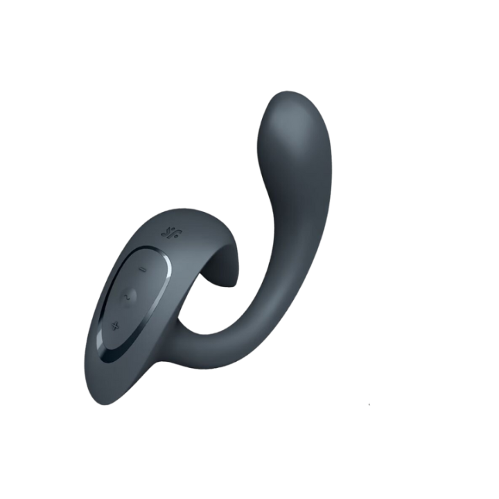 SATISFYER - G FOR GODDESS 1 VIBRADOR RABBIT GRIS OSCURO