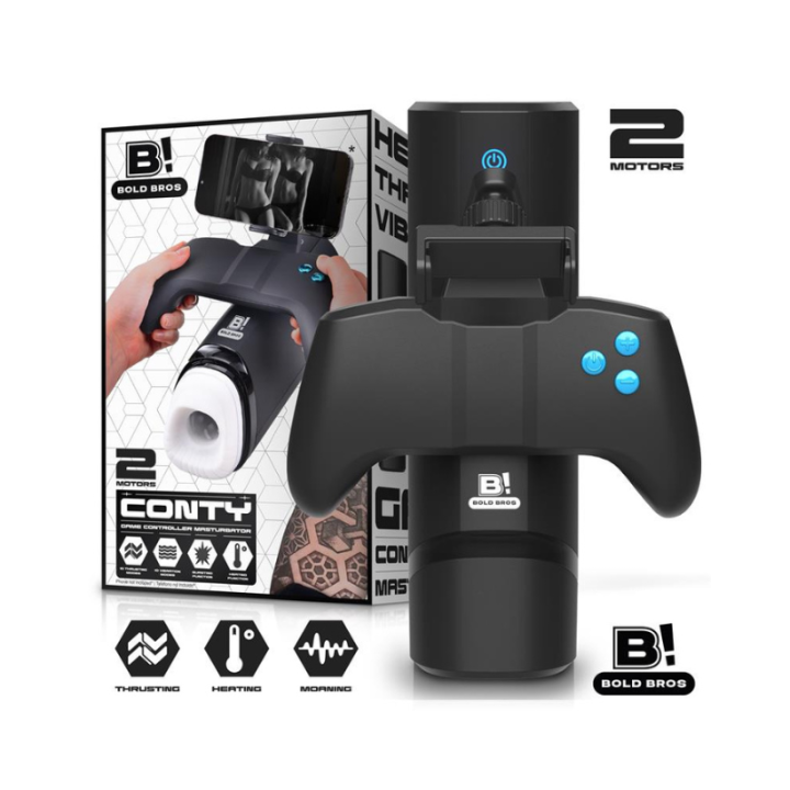 Bold Bros — Masturbador Conty con thrusting, vibración y calor