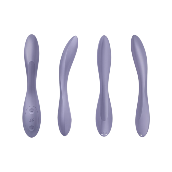 SATISFYER VIBRADOR G-SPOT FLEX 2 DARK VIOLET