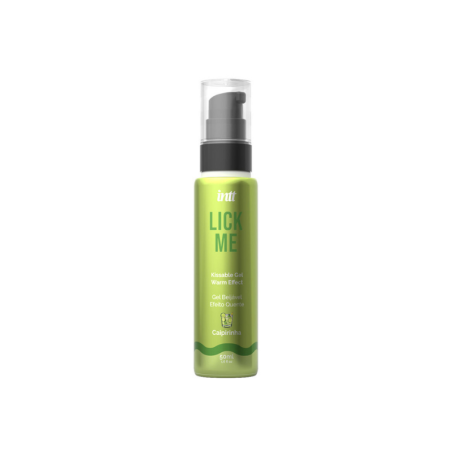 INTT - LICK ME GEL COMESTIBLE SABOR CAIPIRINHA EFECTO CALOR