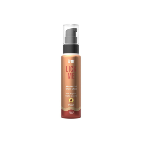 INTT - LICK ME GEL COMESTIBLE SABOR MELOCOTÓN EFECTO CALOR