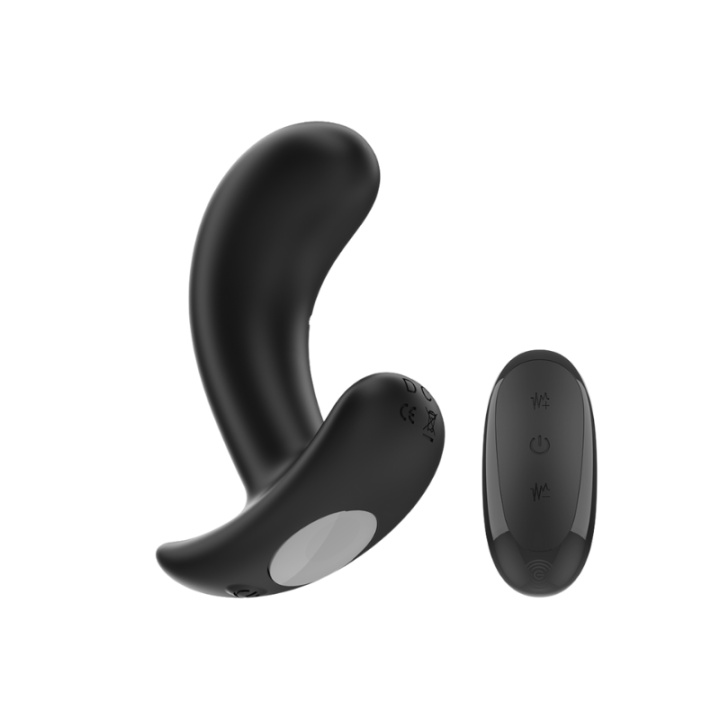 INTENSE - CHANDLER PLUG ANAL 10 VIBRACIONES NEGRO CONTROL REMOTO