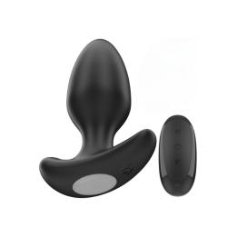 INTENSE - JOEY PLUG ANAL 10 VIBRACIONES NEGRO CONTROL REMOTO