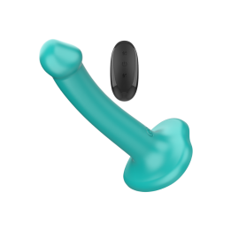 INTENSE - KATIE VIBRADOR CON VENTOSA 10 VIBRACIONES AZUL OSCURO CONTROL REMOTO