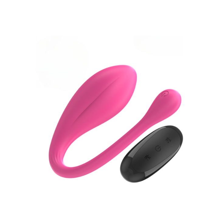 INTENSE - JANICE VIBRADOR U DOBLE ESTIMULACIÓN 10 VIBRACIONES ROSA CONTROL REMOTO