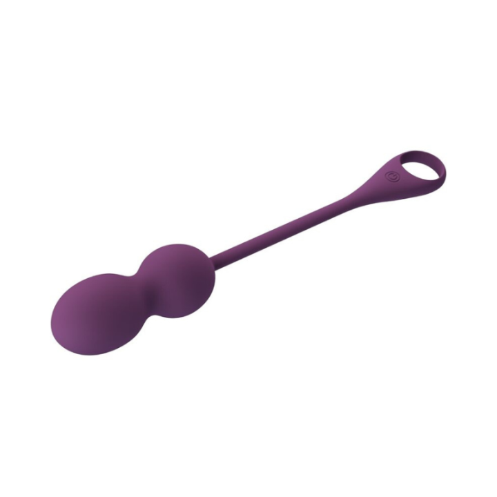 PRETTY LOVE - ELVIRA KEGEL BALLS APP CONTROL REMOTO MORADO