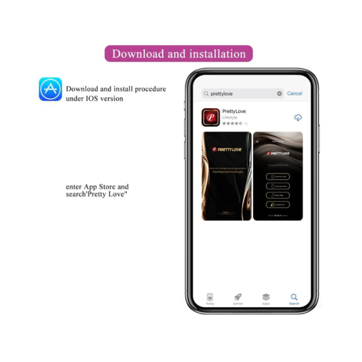 PRETTY LOVE - ELVIRA KEGEL BALLS APP CONTROL REMOTO MORADO