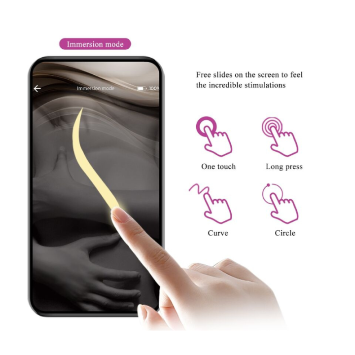 PRETTY LOVE - ELVIRA KEGEL BALLS APP CONTROL REMOTO MORADO