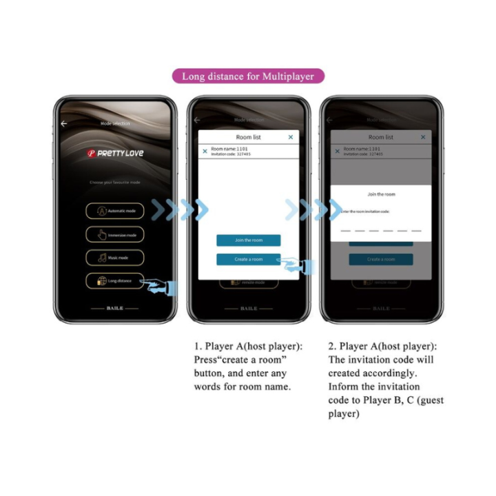 PRETTY LOVE - ELVIRA KEGEL BALLS APP CONTROL REMOTO MORADO