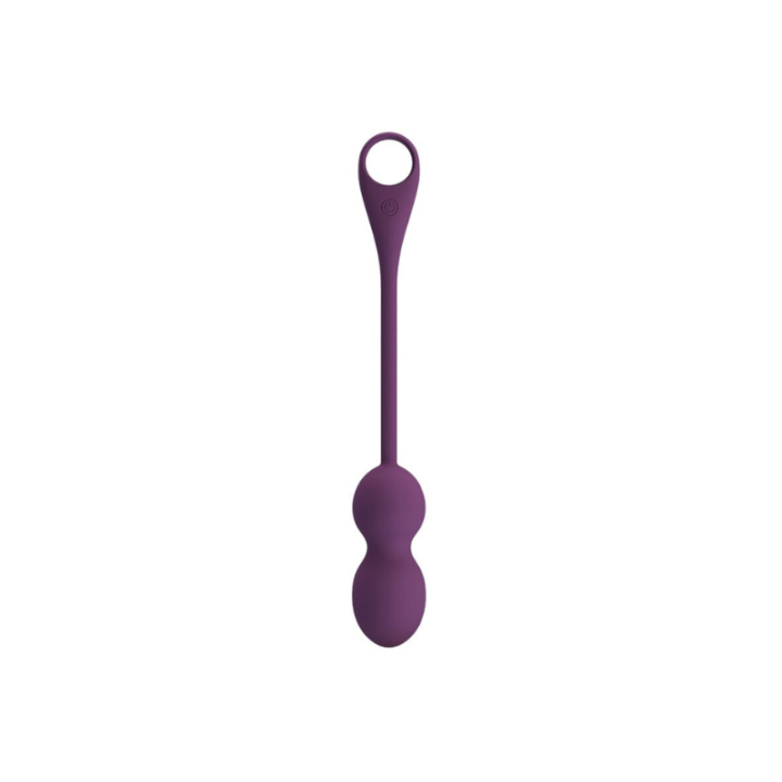PRETTY LOVE - ELVIRA KEGEL BALLS APP CONTROL REMOTO MORADO